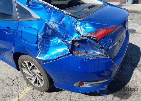 2016 Honda Civic Ex z USA, uszkodzony, nr VIN 2HGFC2F7XGH561914